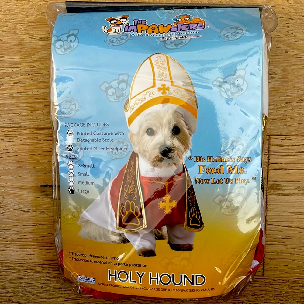 ImPAWsters Halloween Costume “Holy Hound”